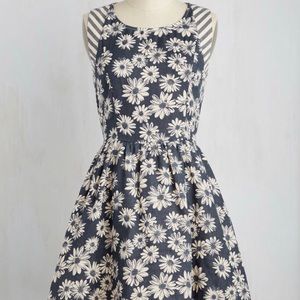 ModCloth Floral Dress